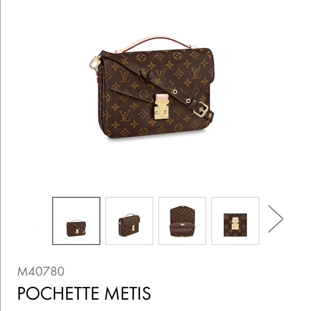 Loui Vuitton Pochette metis